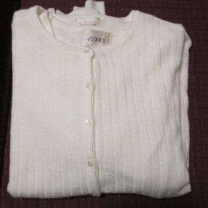 JENNY White Sweater Set 1X
